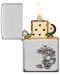 Запалка Zippo Collectable - Chinese Dragon Sterling Silver Emblem - 2t