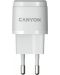 Зарядно устройство Canyon - H-20-05, USB-C, 20W, бяло - 2t