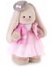 Плюшена играчка Budi Basa - Зайка Ми, в розова рокля, 32 cm - 1t
