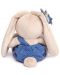 Плюшена играчка Budi Basa - Зайка Ми, бебе, с гащеризон, 15 cm - 3t