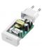 Зарядно устройство Cellularline - 4679, USB-A, 15W, бяло - 3t