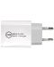 Зарядно устройство Makki - PQ18W-WH FC, USB-A/C, 18W, бяло - 4t