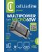 Зарядно устройство Cellularline - Multipower GaN, USB-A/C, 65W, черно - 5t