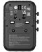 Зарядно устройство Verbatim - UTA-05 GaN III Universal Travel Adapter, черно - 2t