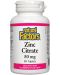 Zinc Citrate, 50 mg, 90 таблетки, Natural Factors - 1t