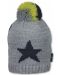 Зимна детска шапка с помпон Sterntaler - Звезда, 51 cm, 18-24 месеца - 2t