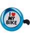 Звънец за велосипед Forever - I love my bike, син - 1t
