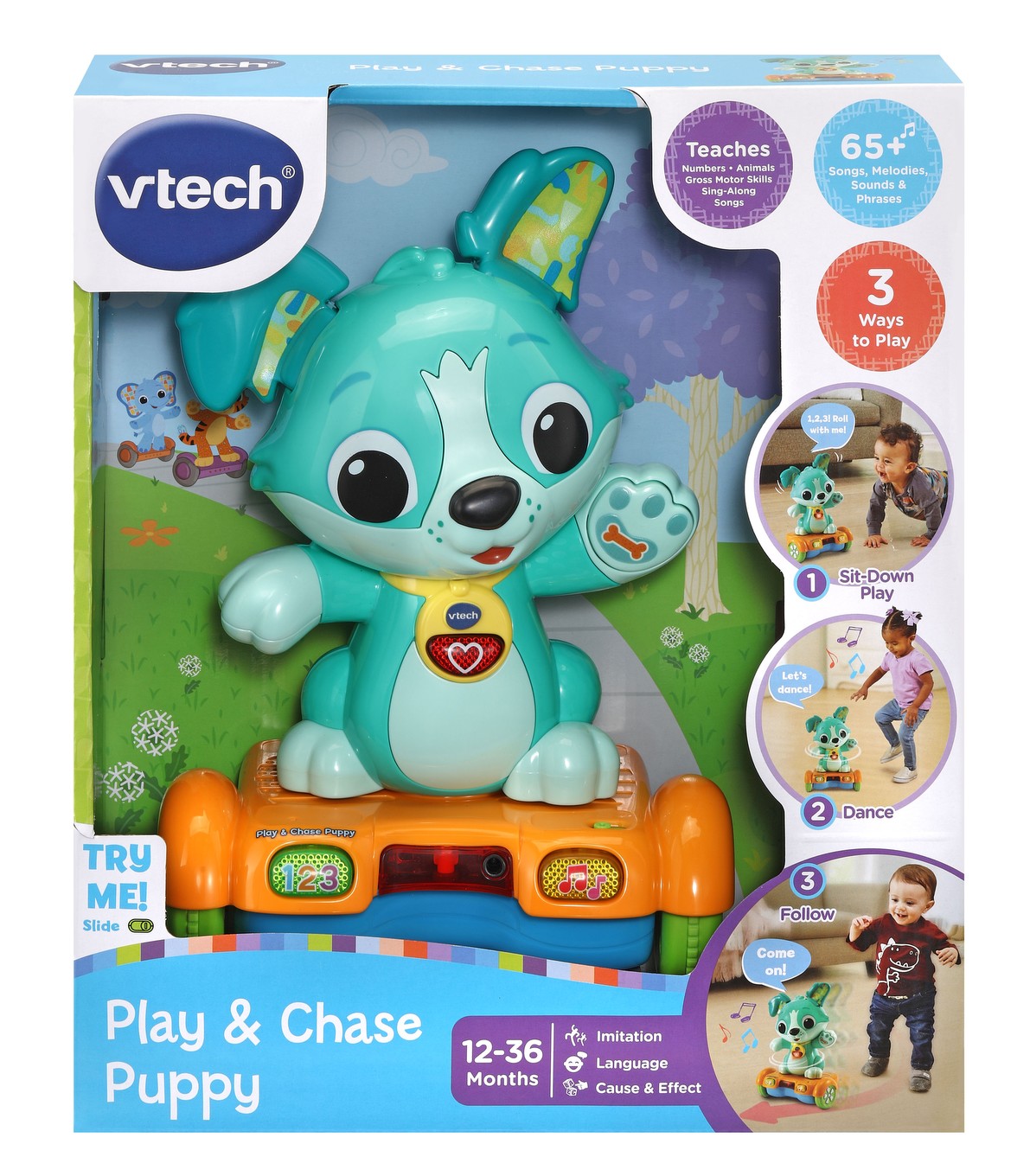 Детска играчка Vtech - Интерактивно куче (на английски език) (V547503)