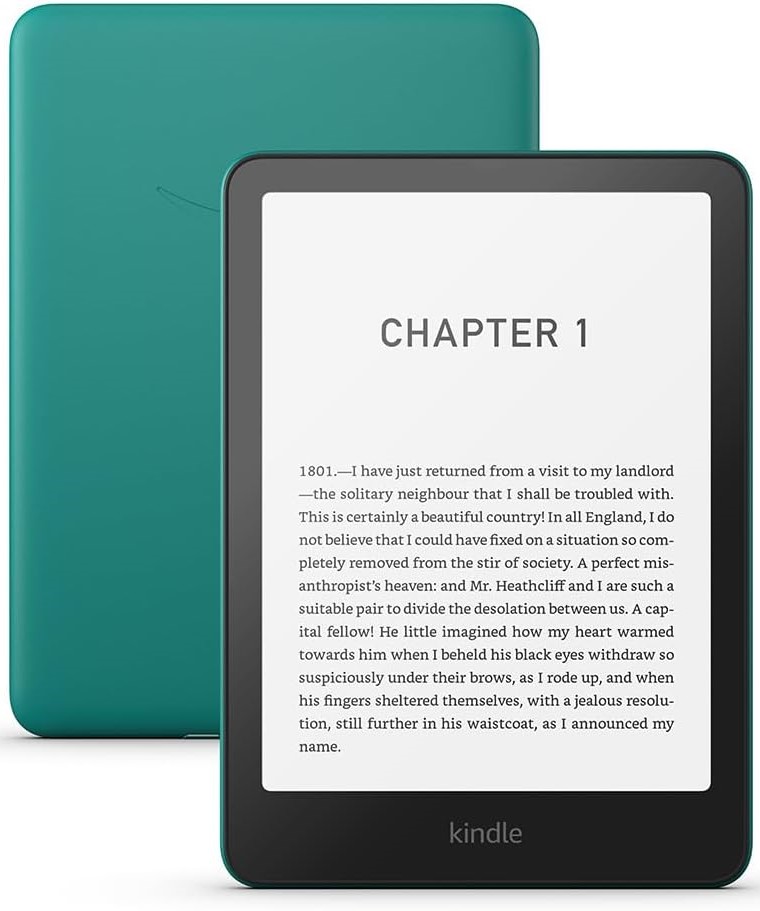 Електронен четец Kindle - Paperwhite 2024, 7'', 16GB, Jade | Ozone.bg