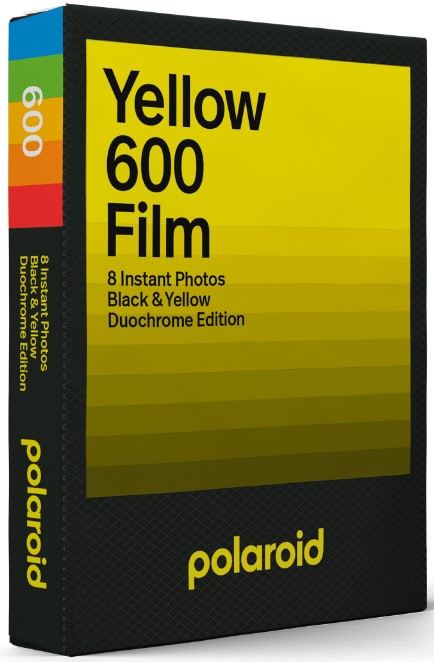 Polaroid 600 film Yellow Duochrome