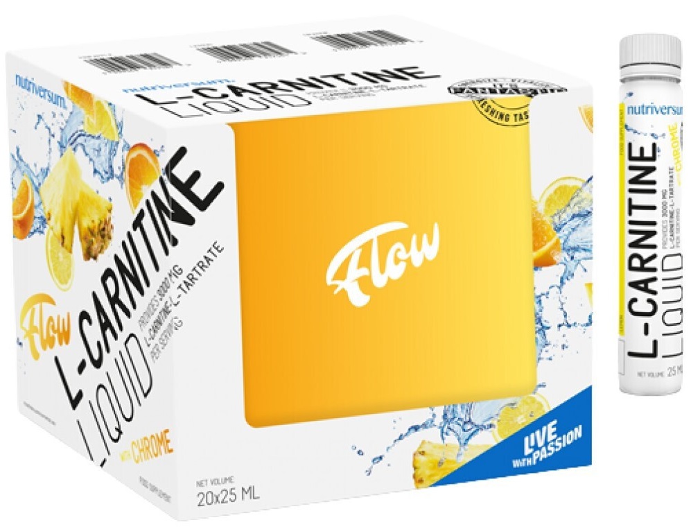 l carnitine nutriversum Flow L-Carnitine Liquid, ананас, 20 шота х 25 ml, Gorilla Mind Energy Drink 60 Capsules (500 mg per Capsule) Sizes:42
