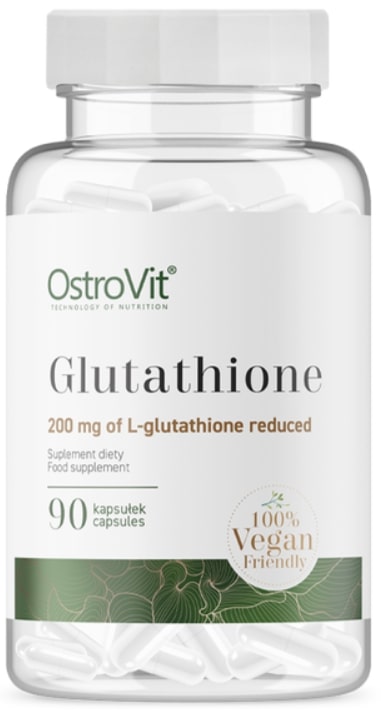 Glutathione, 200 mg, 90 капсули, OstroVit