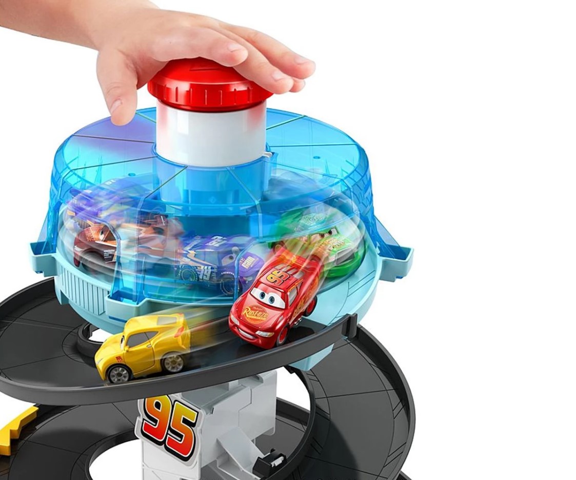 Игрален комплект Disney Pixar Cars - Писта с мини коли
