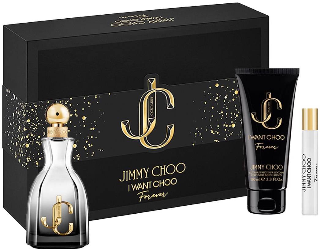 JIMMY CHOO I WANT CHOO Forever 4本セット Jimmy Choo 4-Pc. I Want Choo Forever Eau de Parfum Gift Set