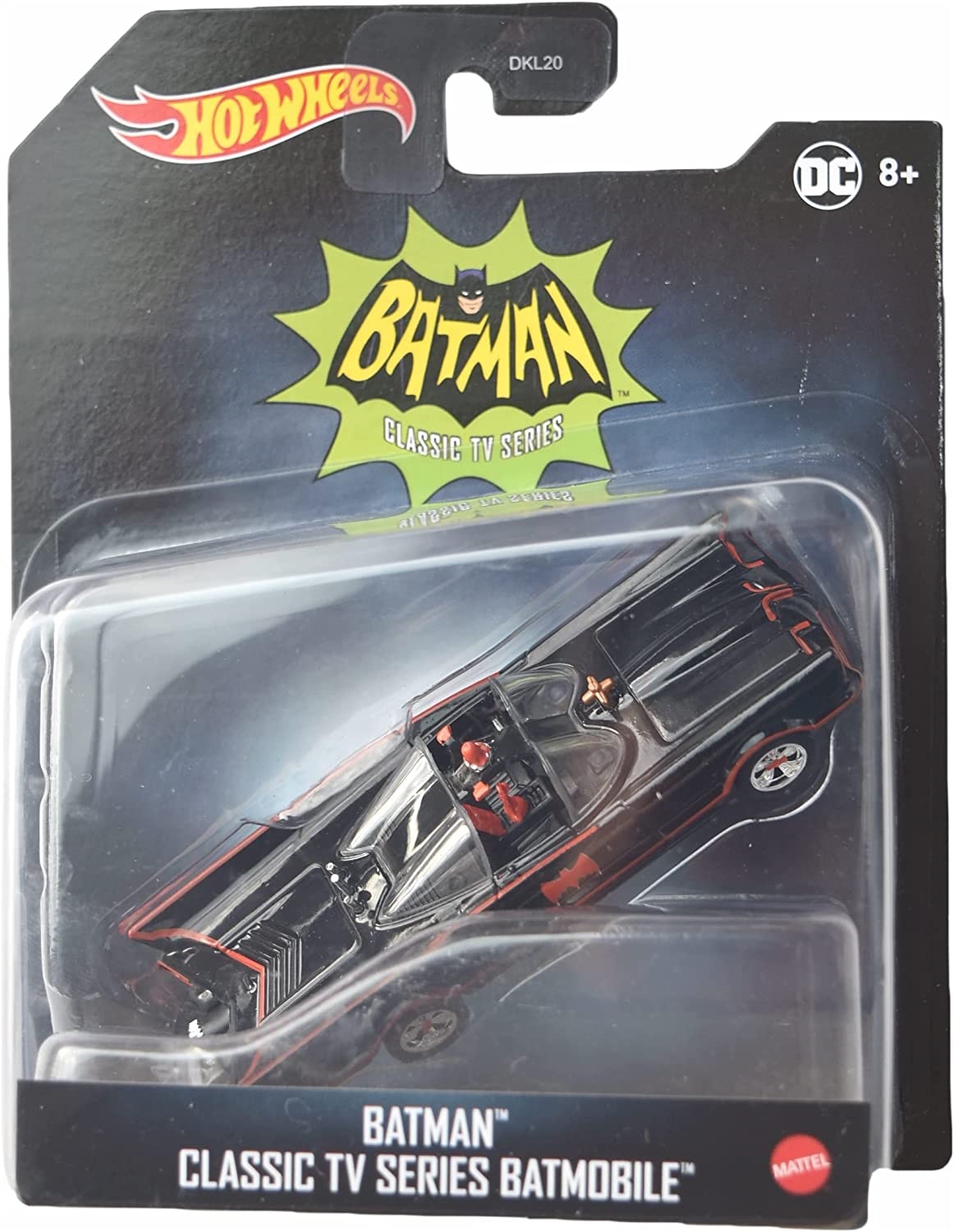 Количка Hot Wheels Batman - Classic Tv series Batmobile (DKL20)
