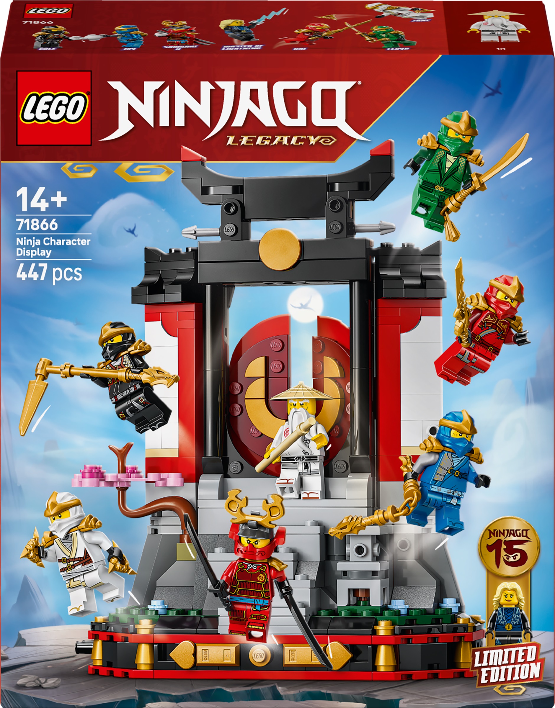 Конструктор LEGO Ninjago - 15-та годишнина: Поставка за нинджи