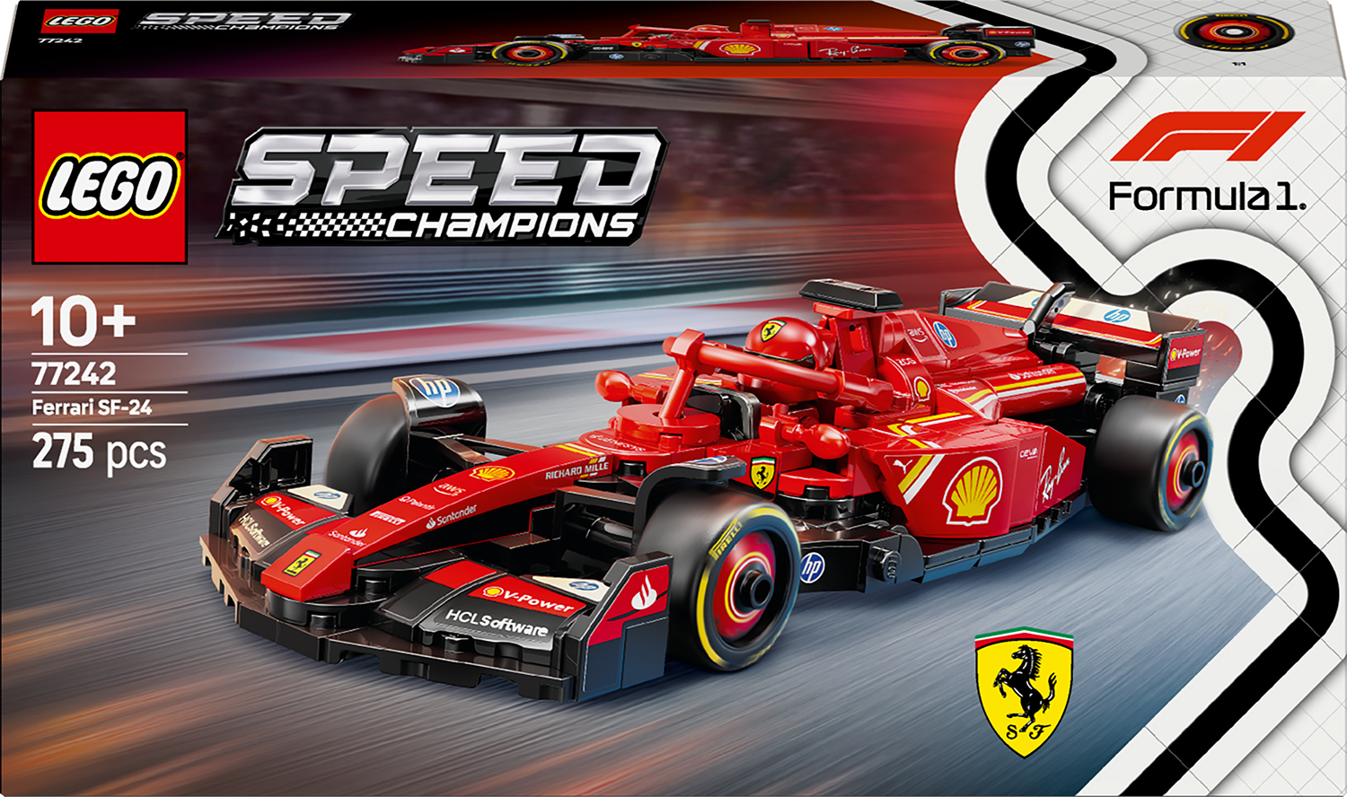 Konstruktor Lego Speed Champions Formula 1 Bolid Ferrari Sf 24 F1 77242 1744871805 0