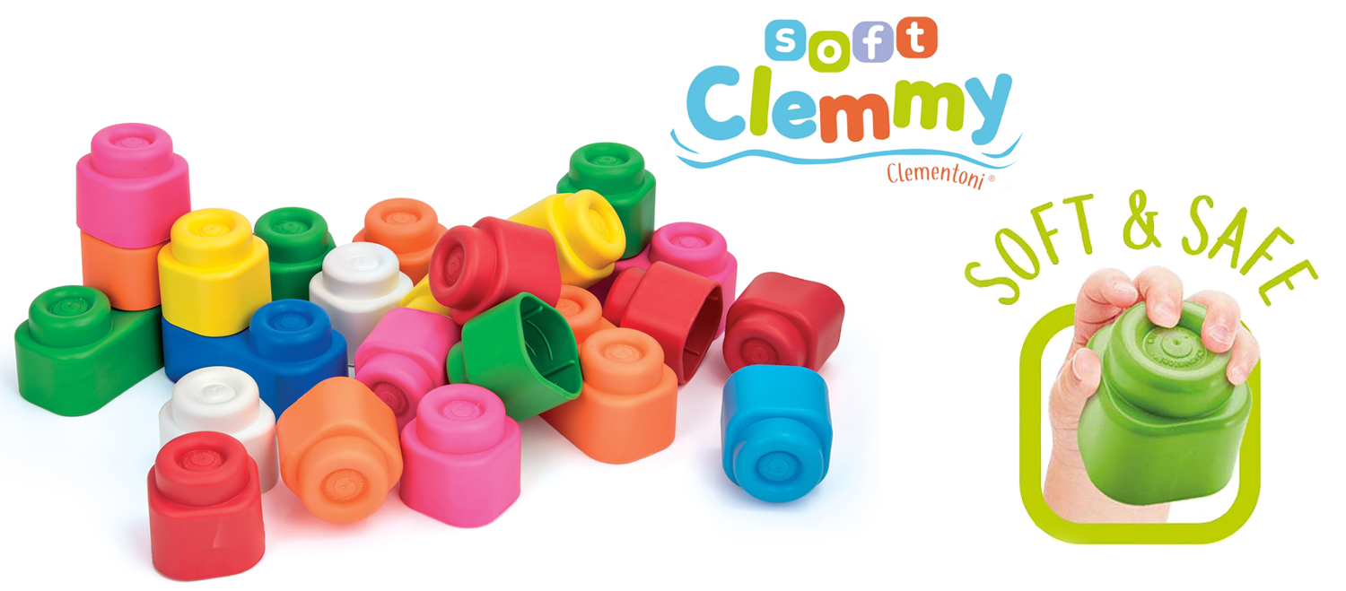Бебешки конструктор Clementony soft clemmy