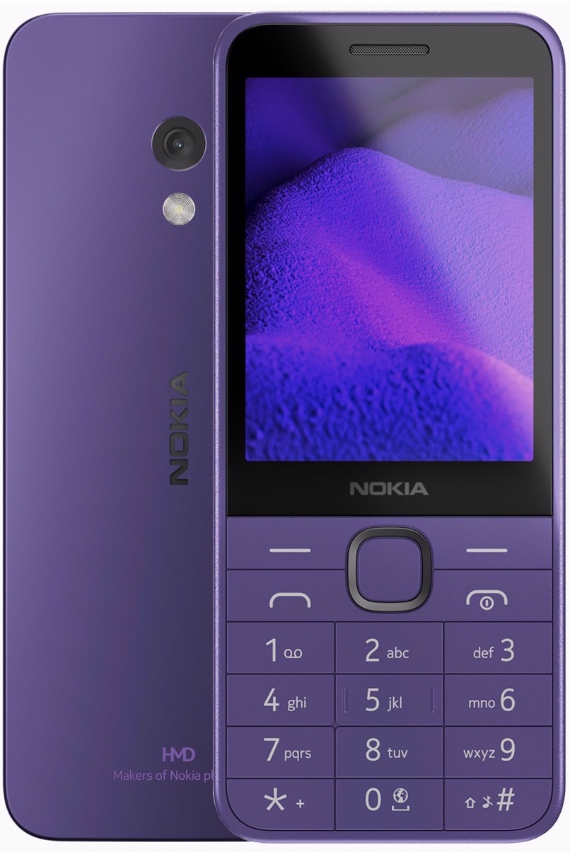 Мобилен телефон Nokia - 235 4G TA-1614, 64MB/128MB, лилав | Ozone.bg