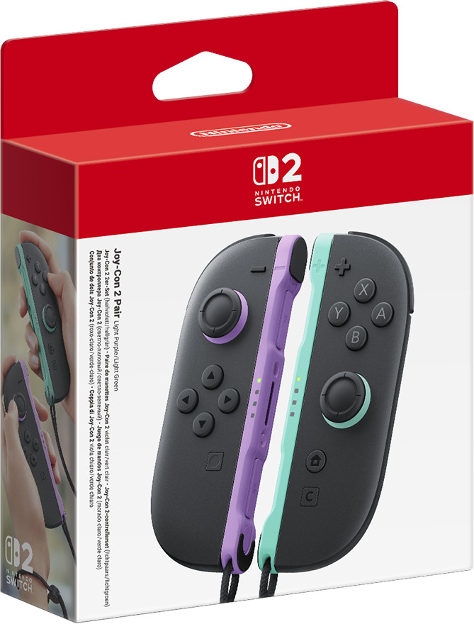 Nintendo Switch 2 Joy-Con 2 (комплект контролери) - лилав/зелен