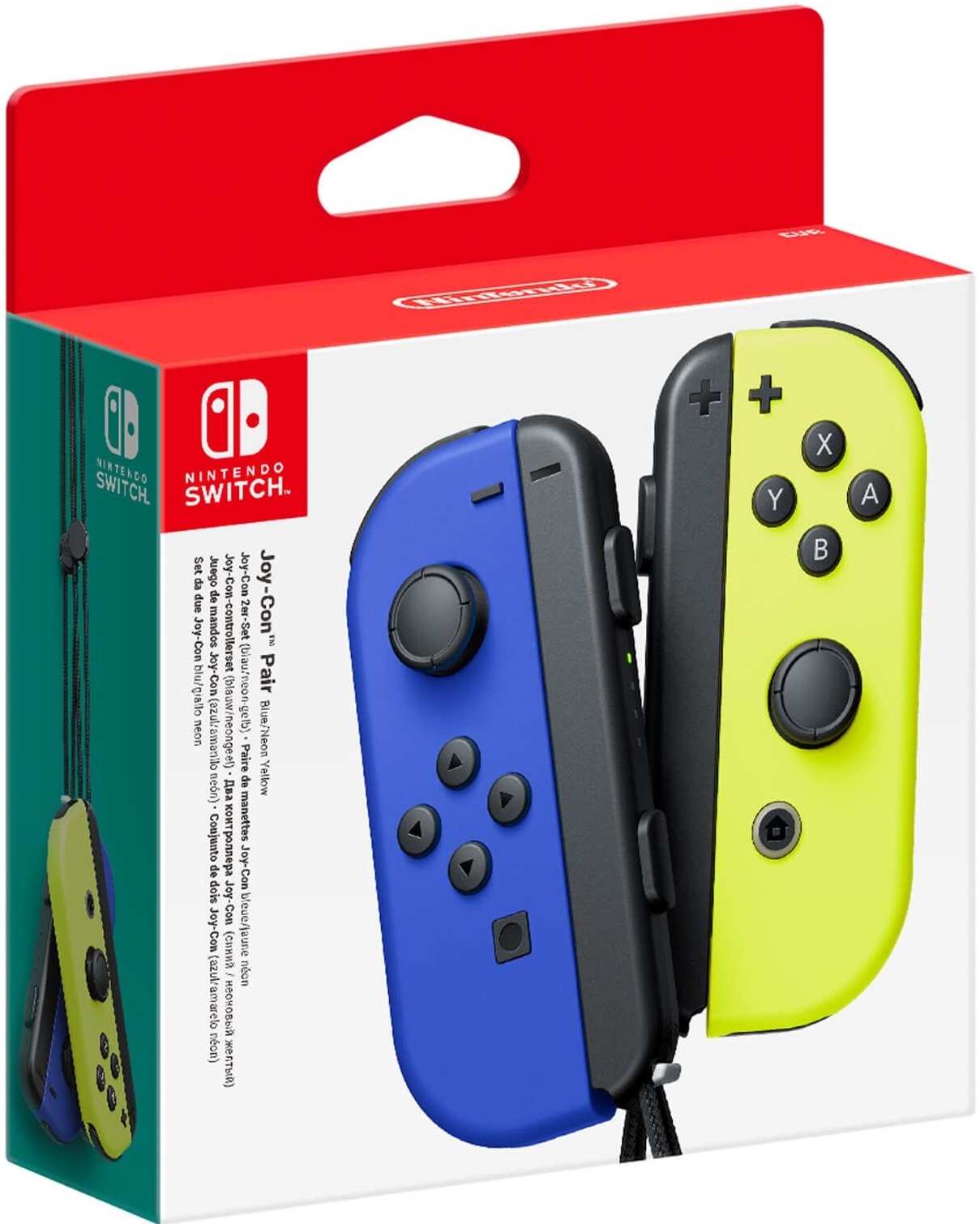 H*B様 Switch Nintendo Switch Joy-Con (L)/ Nintendo Switch Joy-Con (комплект контролери) синьо/жълто | Ozone.bg