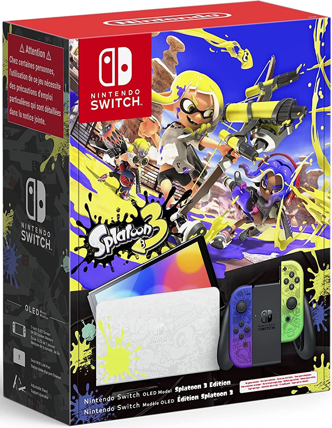 Nintendo Switch OLED - Splatoon 3 Edition | Ozone.bg