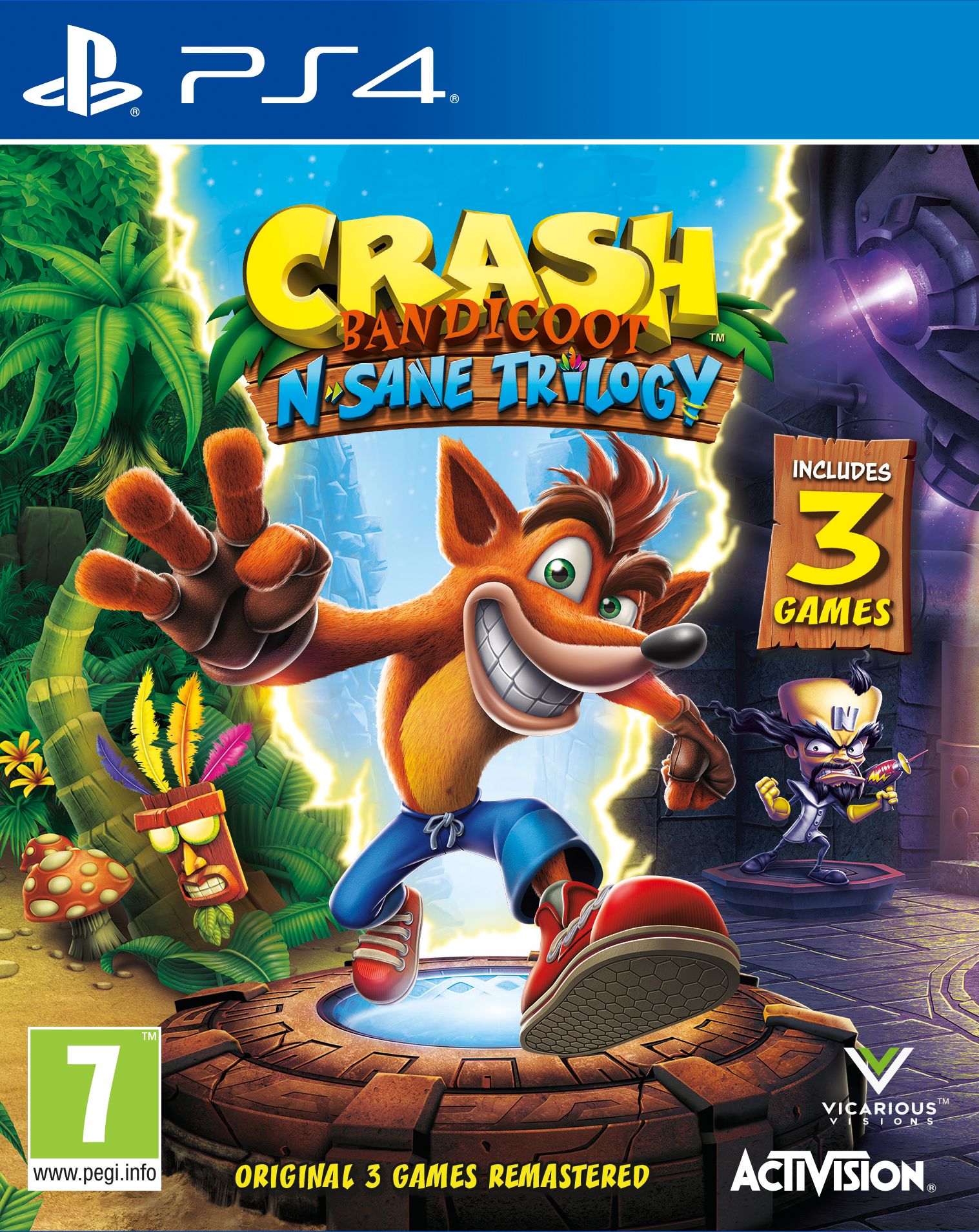 Crash Bandicoot N. Sane Trilogy (PS4) | Ozone.bg