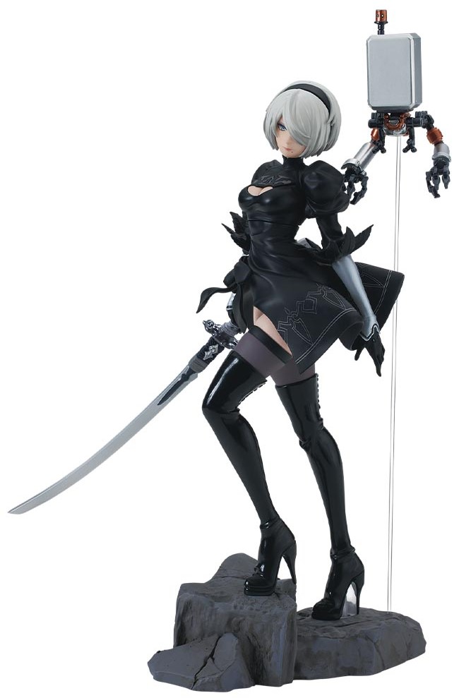 Статуетка Banpresto Games: NieR: Automata - 2B (Ichibansho), 17 cm Статуетка Banpresto Games: NieR: Automata - 2B (Ichibansho), 17 cm