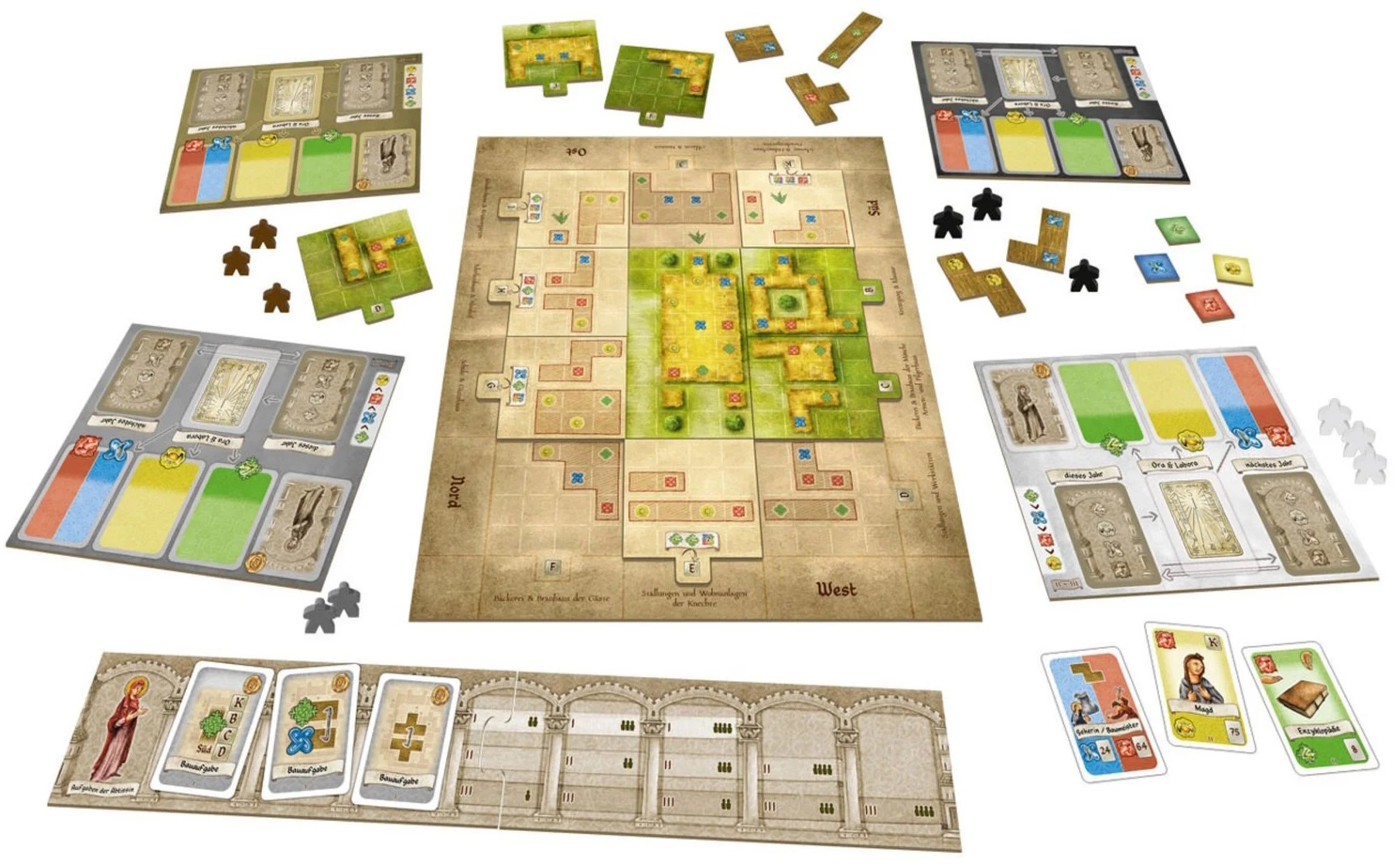  Board game Campus Galli - Cooperative