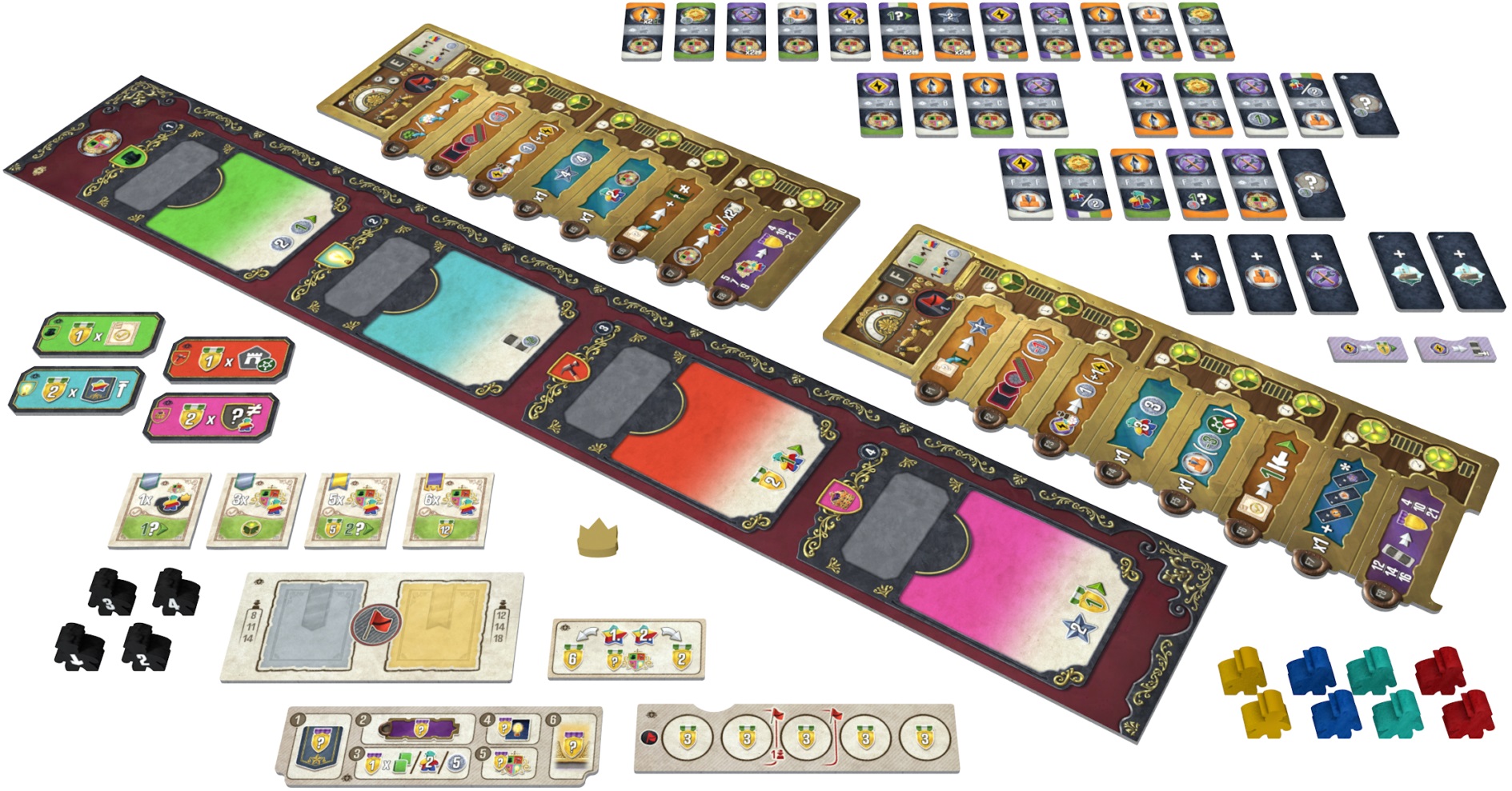  Expansion for board game Nucleum: Court of Progress