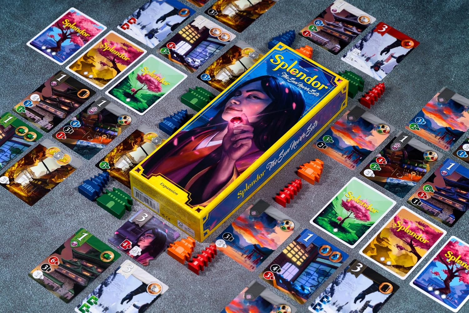 Разширение за настолна игра Splendor: The Sun Never Sets