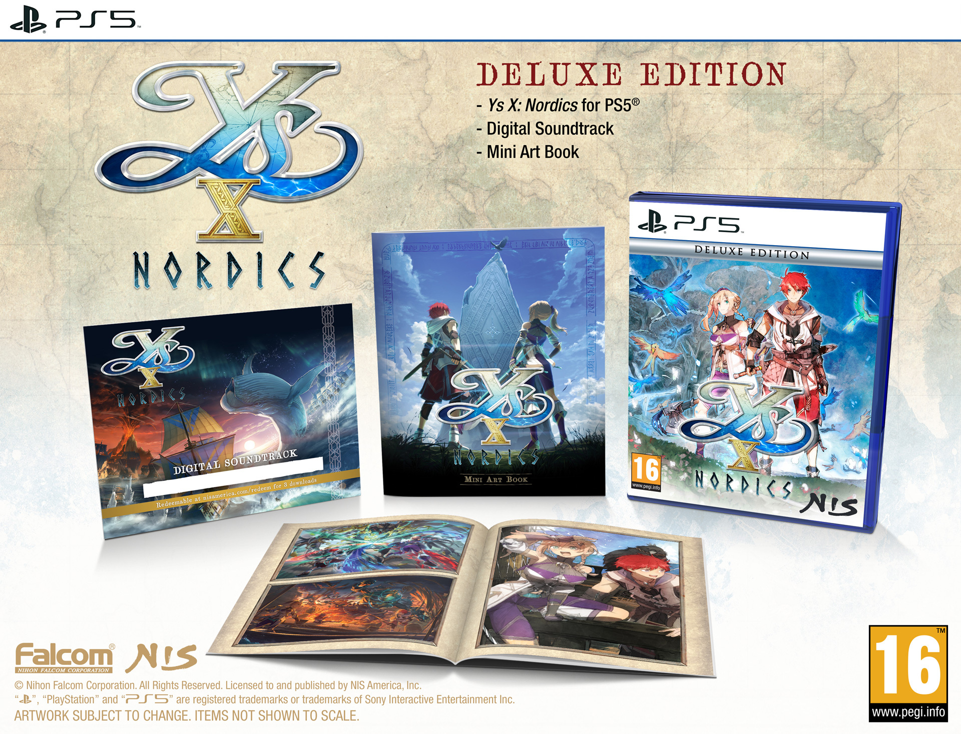 Ys X: Nordics - Deluxe Edition