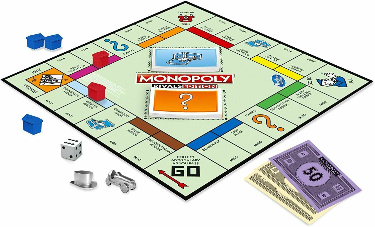 Настолна игра за двама Monopoly (Rivals Edition) - Семейна