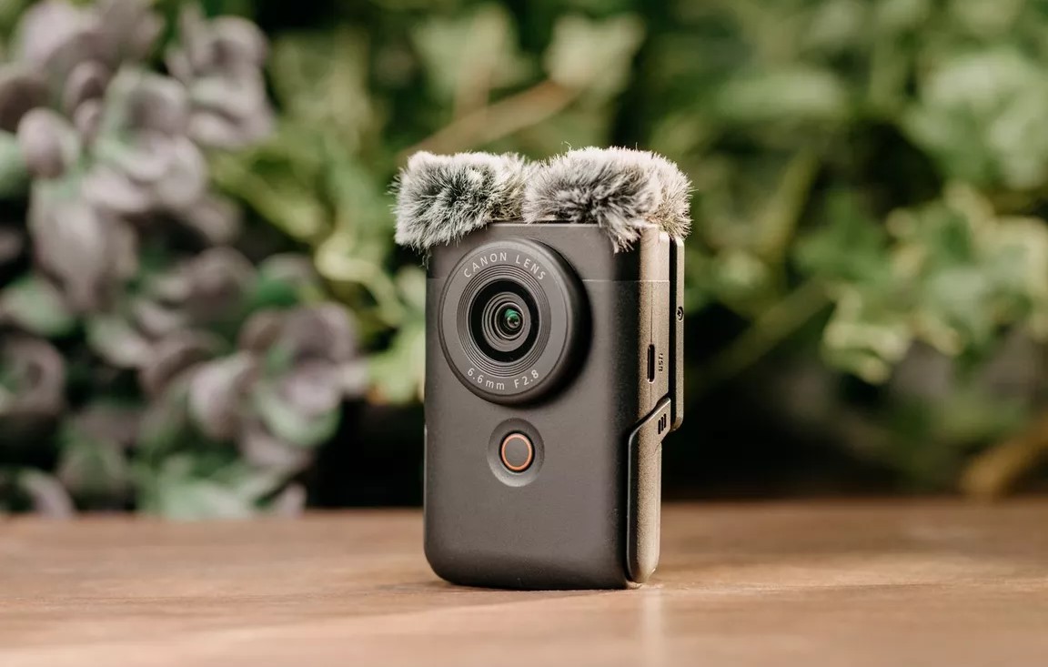   Camera for vlogging Canon PowerShot V10 gray