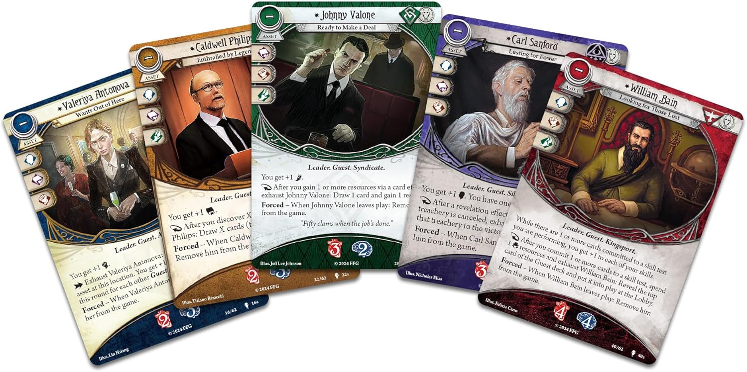 Разширение за настолна игра Arkham Horror LCG: The Midwinter Gala Scenario Pack