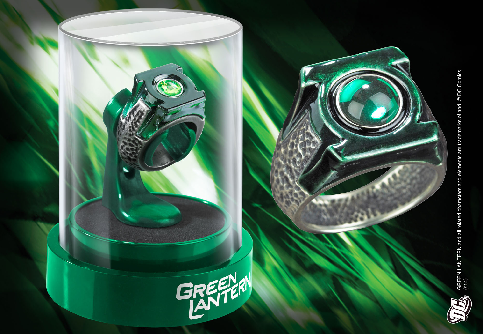 Реплика The Noble Collection DC Comics Green Lantern  Hal Jordan's Ring