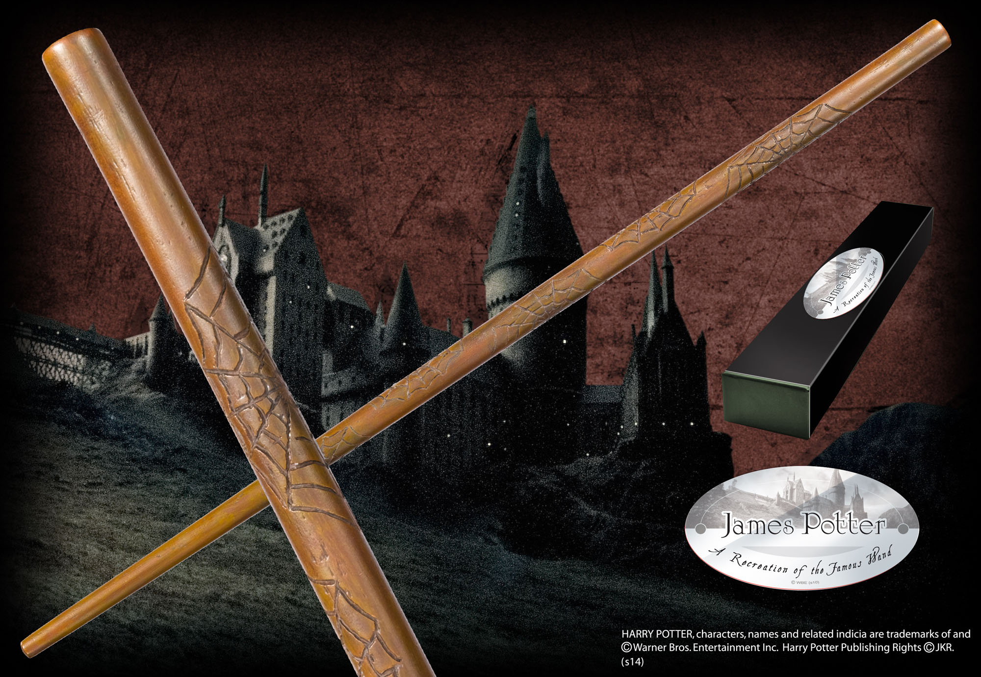 Магическа пръчка The Noble Collection Movies: Harry Potter - James Potter