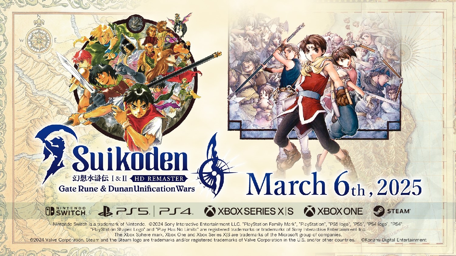 Suikoden I & II HD Remaster: Gate Rune and Dunan Unification Wars - Day One Edition