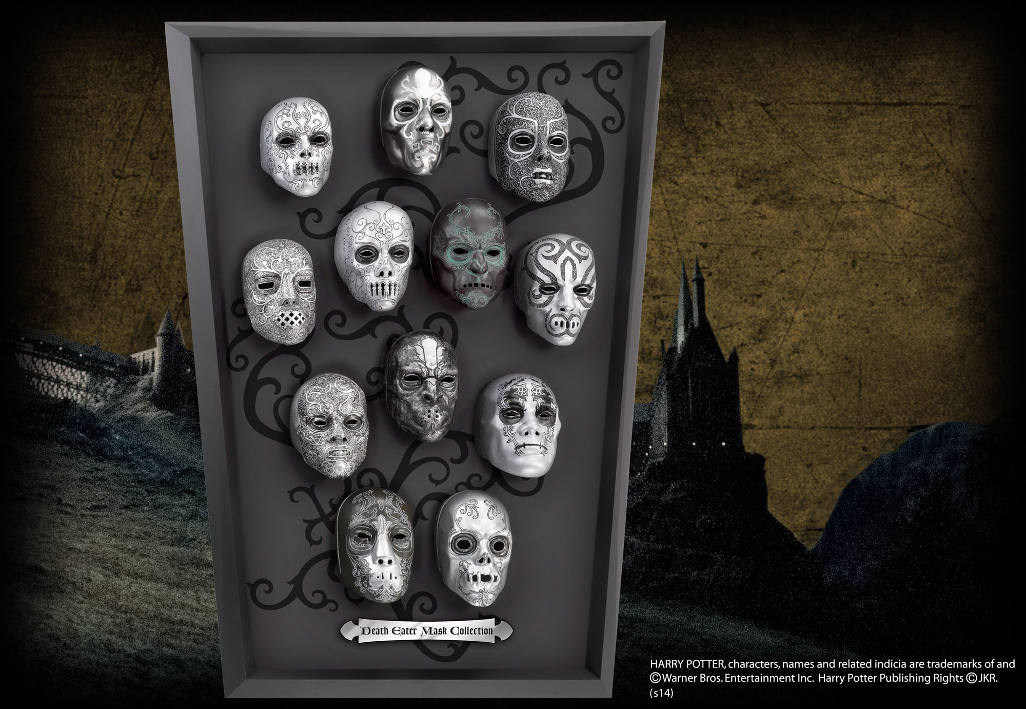 Комплект мини реплики The Noble Collection Movies: Harry Potter - Death Eater Masks