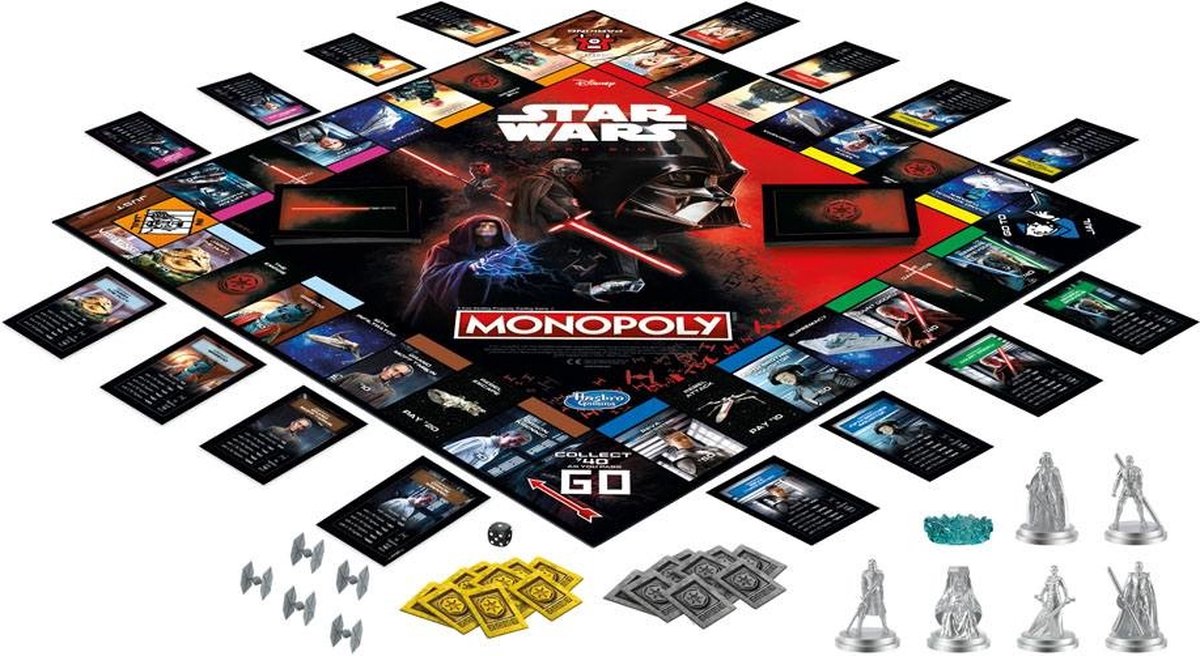 Настолна игра Monopoly: Star Wars - Dark Side