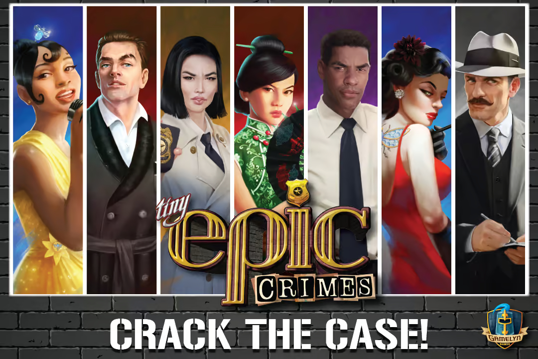  Настолна игра Tiny Epic Crimes - Кооперативна 2