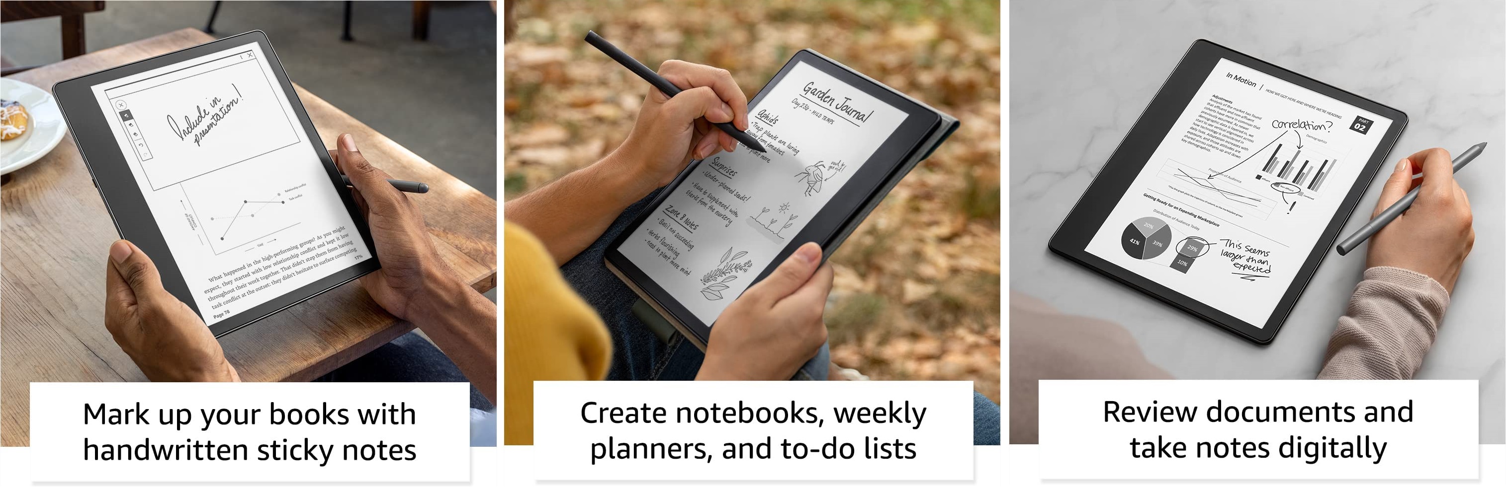 Електронен четец Amazon - Kindle Scribe Premium Pen бележки