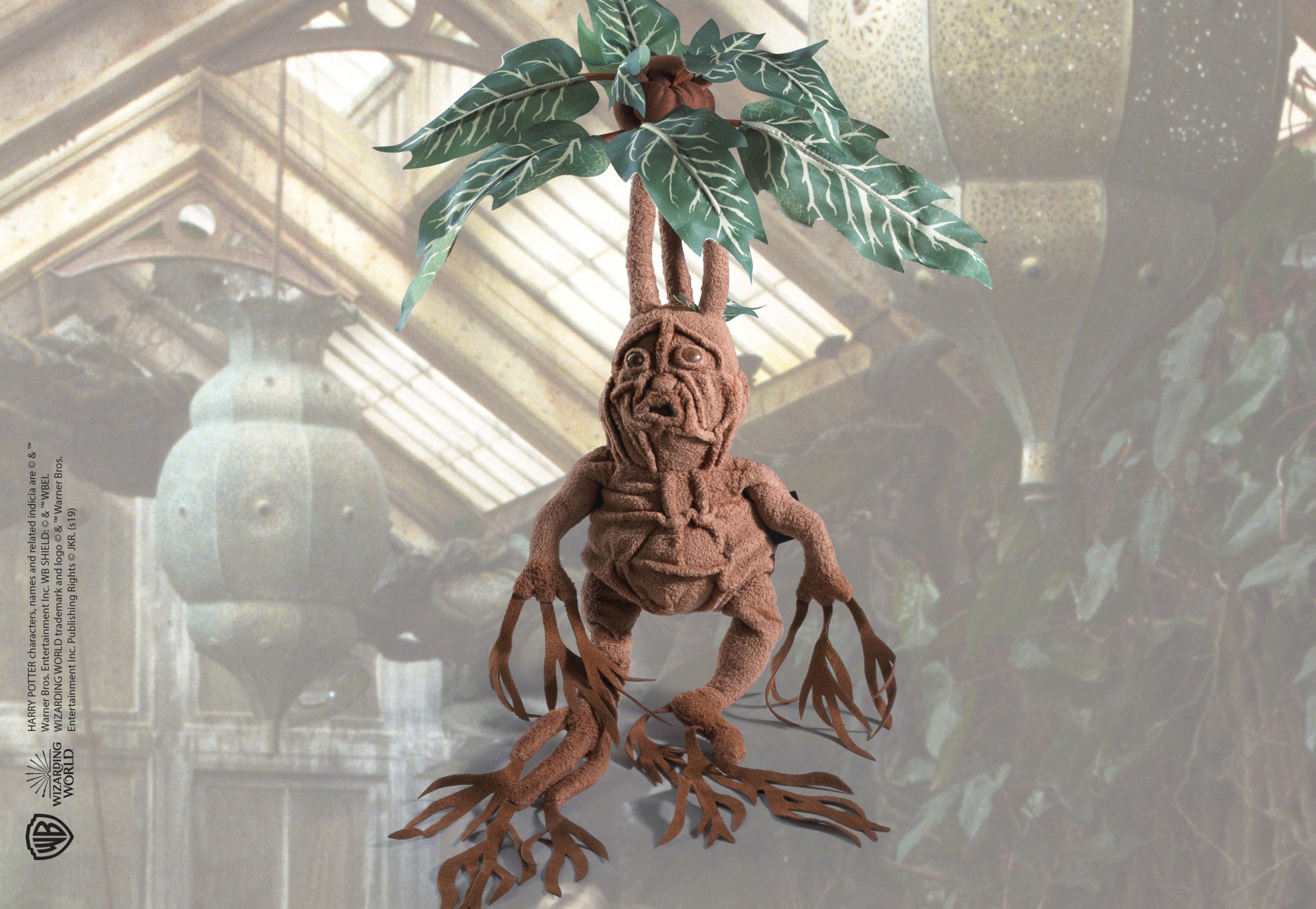 Плюшена фигура The Noble Collection Harry Potter Mandrake