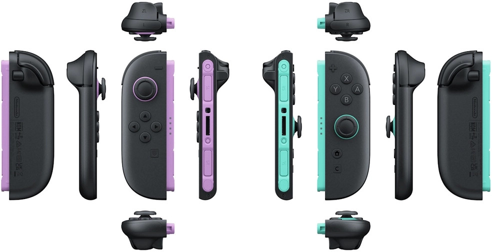 Switch Nintendo Switch 本体 +Joy-Con 2セット Nintendo Switch 2 Joy-Con 2 (set controler) - violet/verde | Ozone.ro