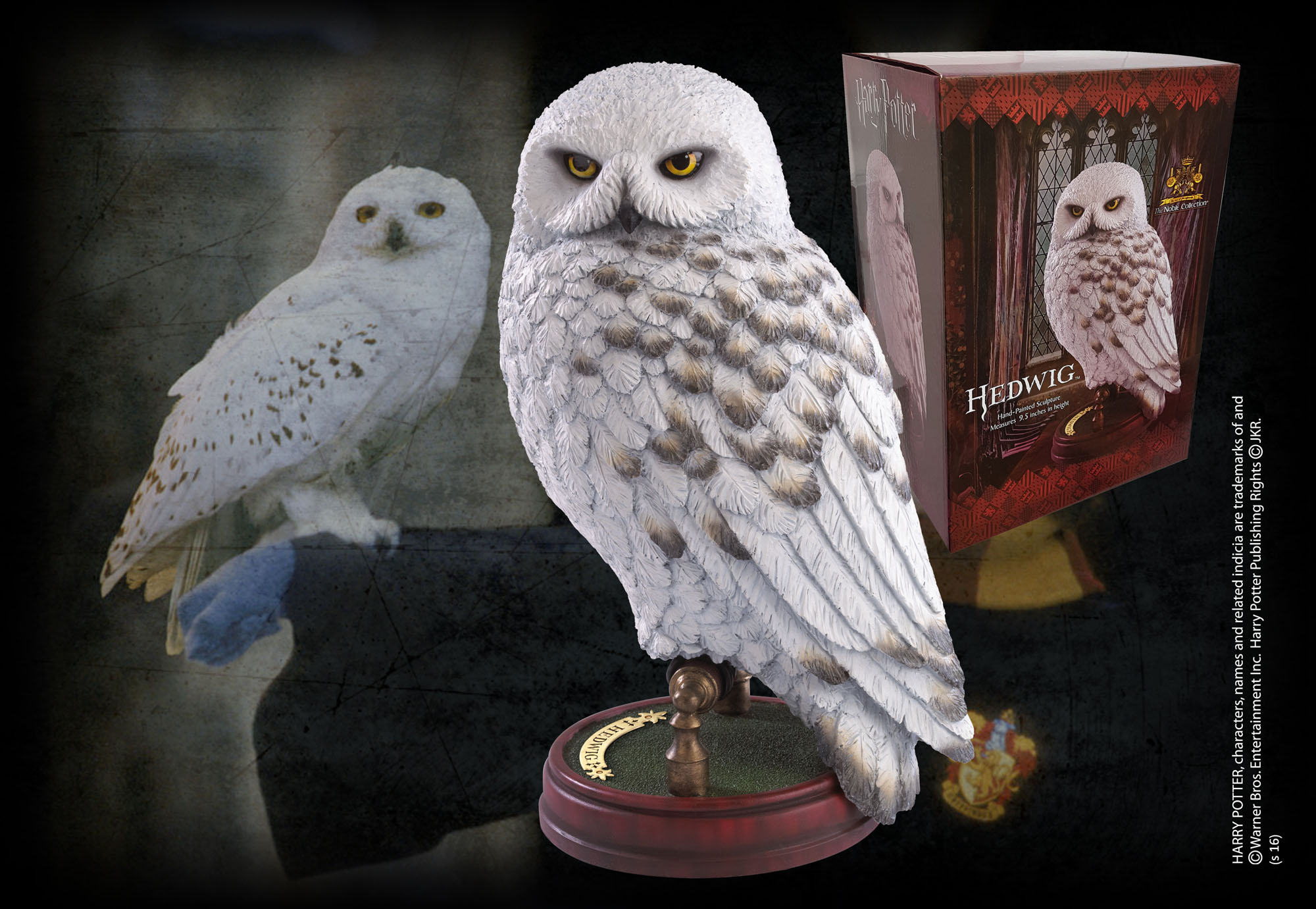 Статуетка The Noble Collection Movies: Harry Potter - Hedwig (Magical Creatures)