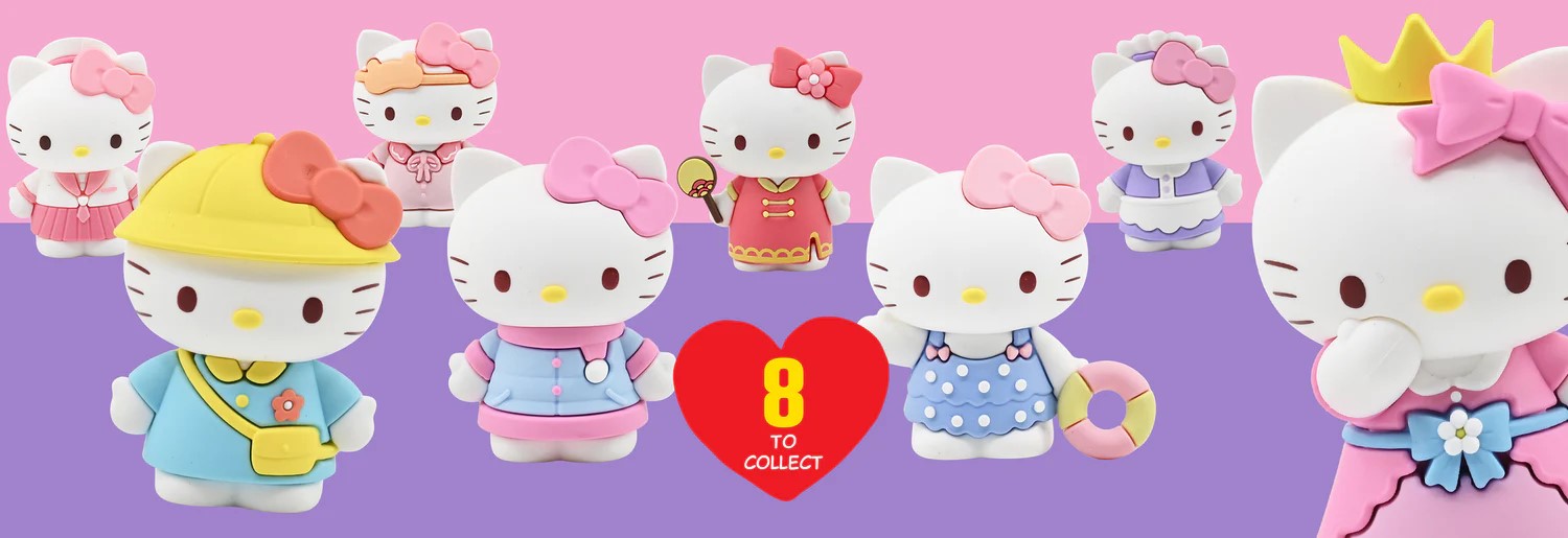Мини фигура YuMe Animation: Hello Kitty - Dress up Diary, Mystery box