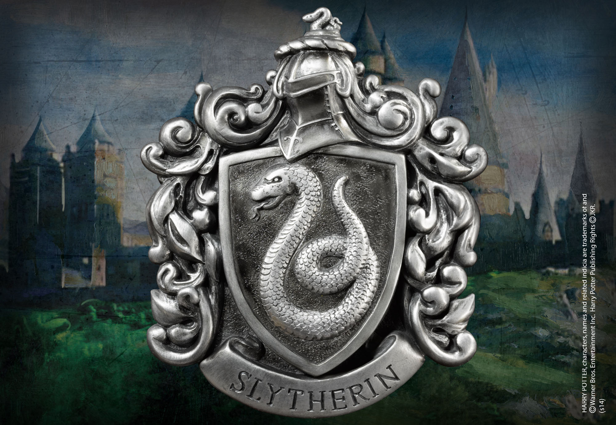 Декорация за стена The Noble Collection Harry Potter Slytherin School Crest