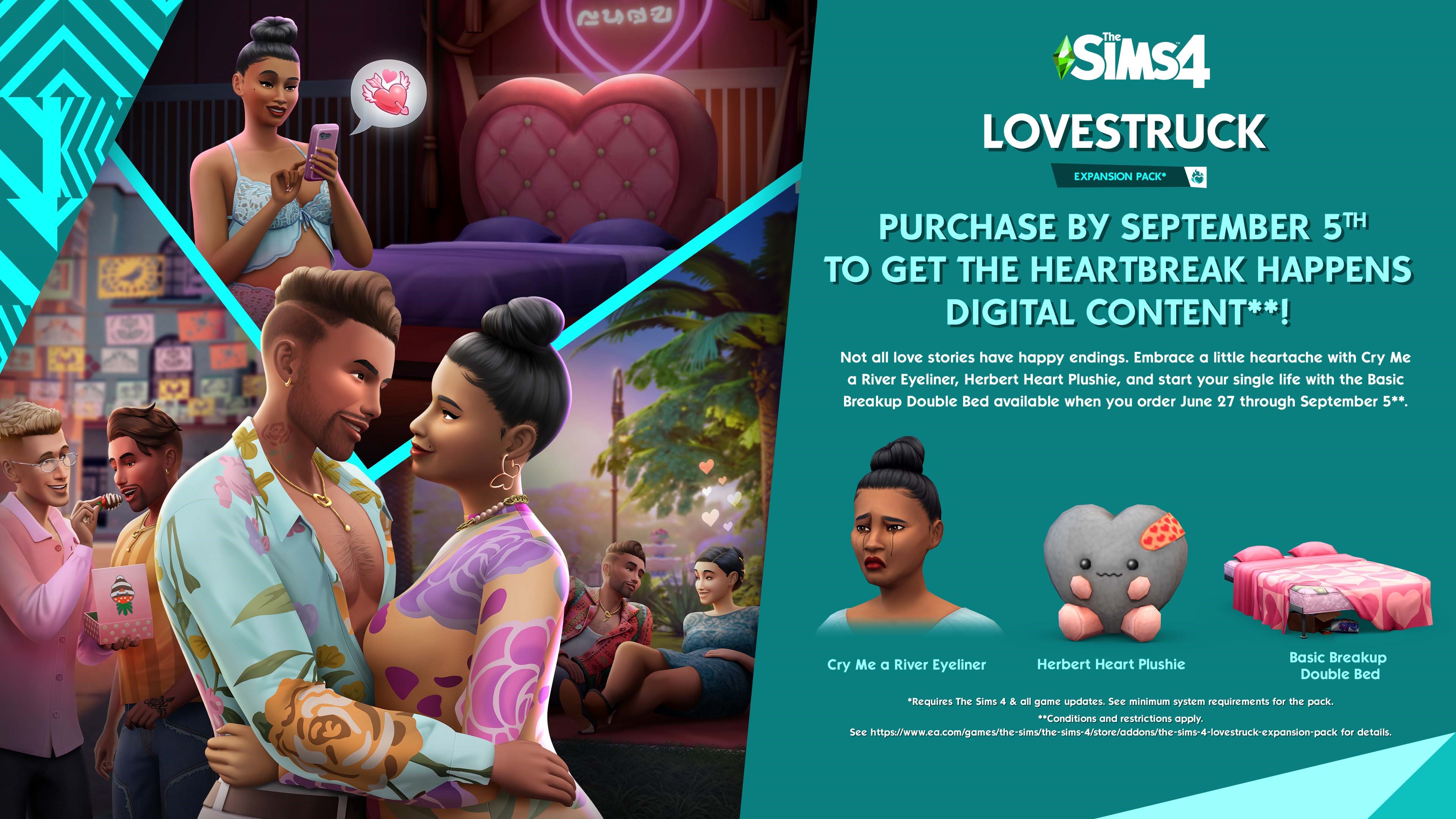 The Sims 4: Lovestruck Expansion Pack - Код в кутия (PC)