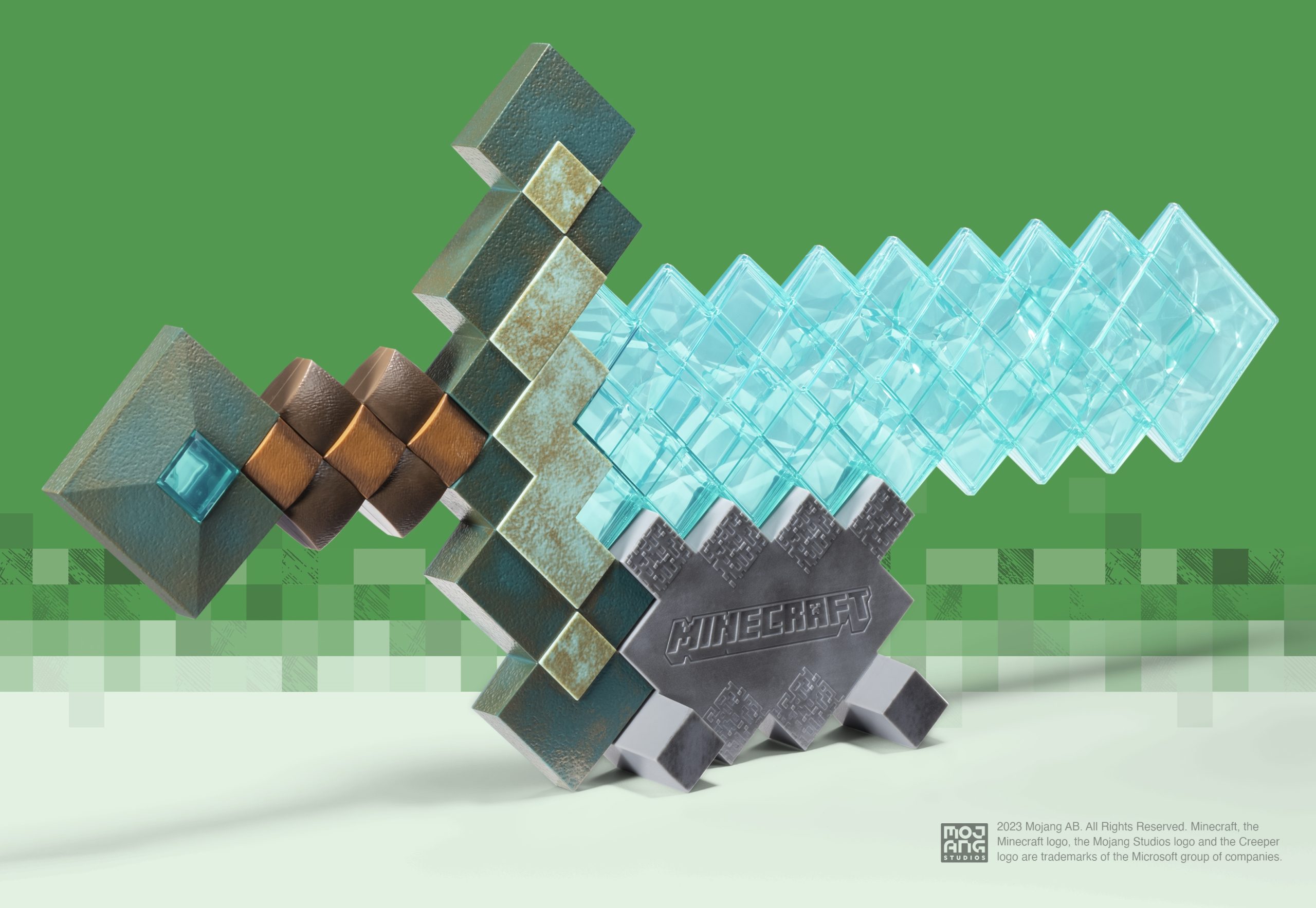 Реплика The Noble Collection Games: Minecraft - Diamond Sword