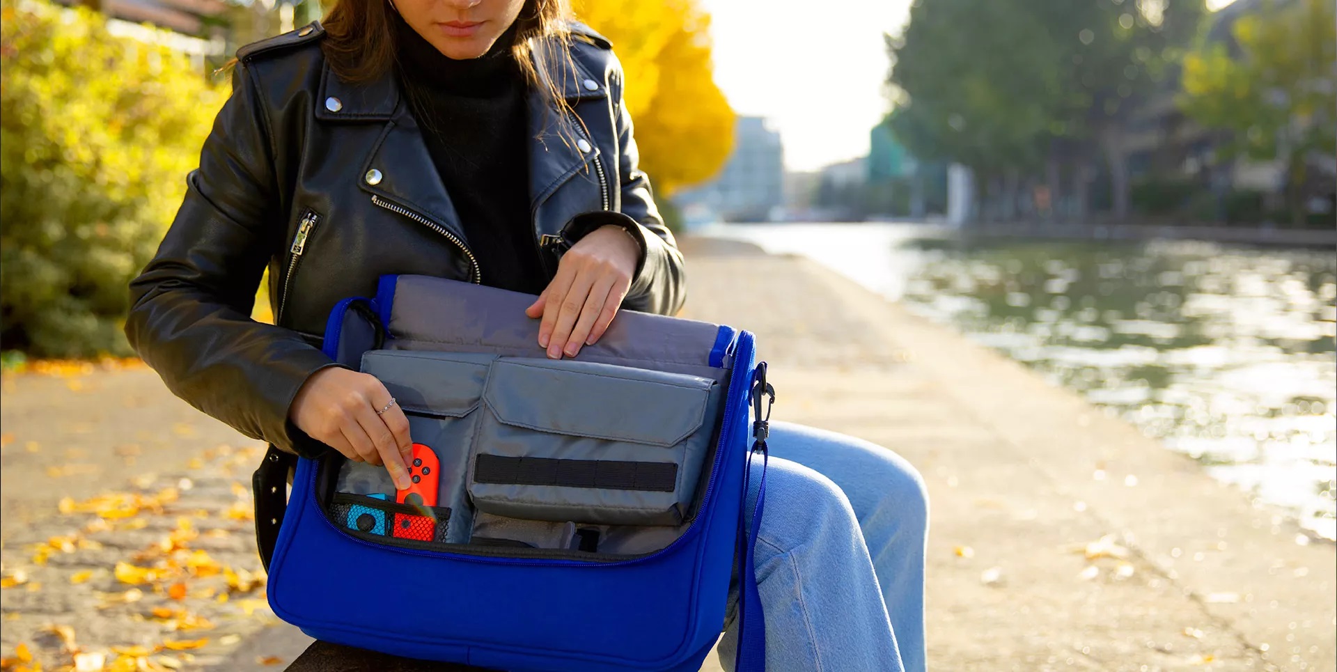 Чанта Konix - Messenger Bag,  My Hero Academia (Nintendo Switch/Lite/OLED)  